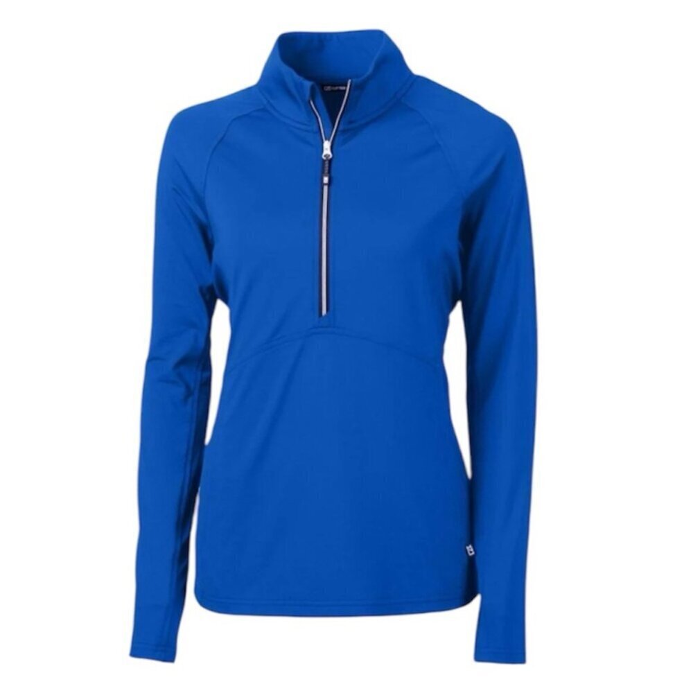 Cutter & Buck Women’s NWOT Adapt Eco Knit Half Zip Pullover in Blue Size Small